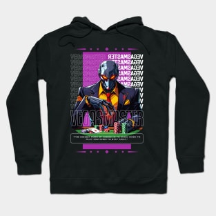 Vegas Master Robot Gambler Hoodie